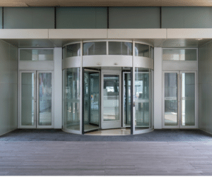 ingresso comune di un'azienda medio grande