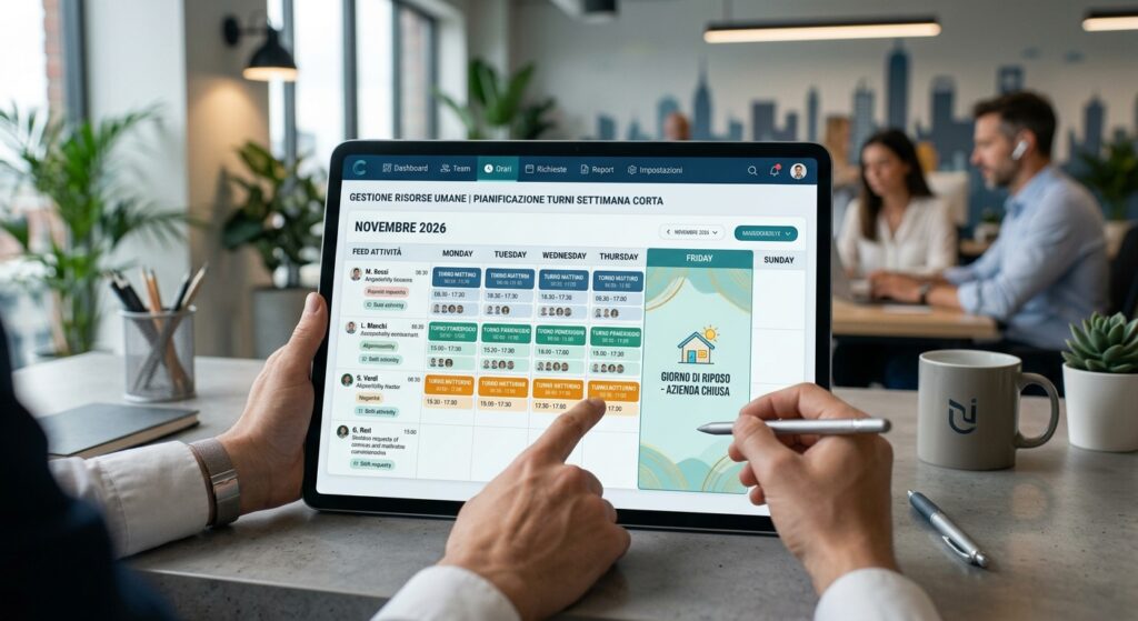 Softer HR – ottimizza la gestione del personale per il controllo varchi aziendali – Italia | NetTime SMART